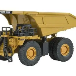 Металлический карьерный самосвал HUI NA TOYS 1/60 HN1812