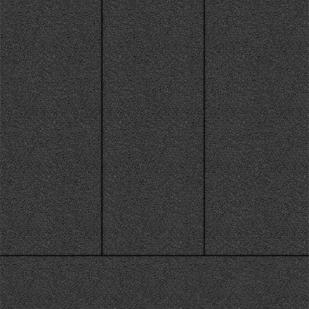 Тротуарная плитка ПРЯМОУГОЛЬНИК 900х300 мм - Гранит Черный