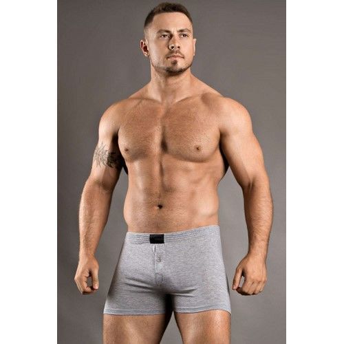 Мужские трусы боксеры хлопковые серые Doreanse 1511 Мужские трусы боксеры хлопковые серые Doreanse 1511