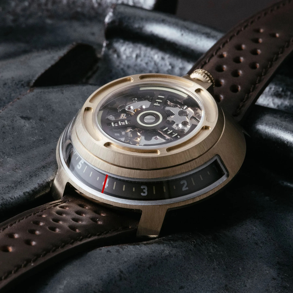 Часы Invertor II Automatic Khaki Coffee