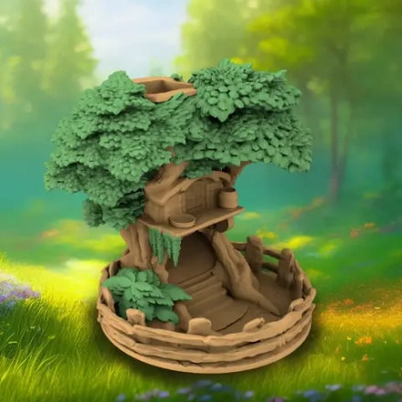 [Предзаказ] Treehouse Dice Tower Miniature