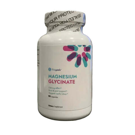 Magnesium Glycinate 90 капсул Biogeek