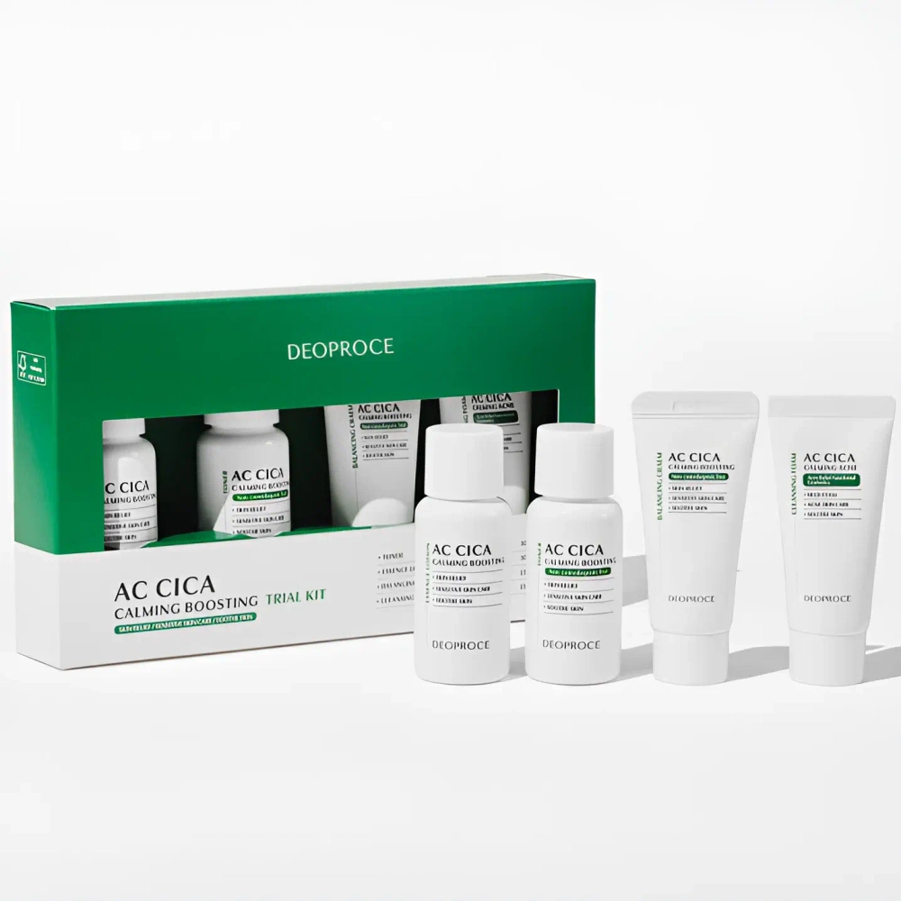 Успокаивающий набор миниатюр с центеллой Deoproce