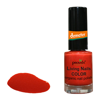Лак для ногтей "Коралловое пламя" (Organic nail polish 20 Coral Fire)