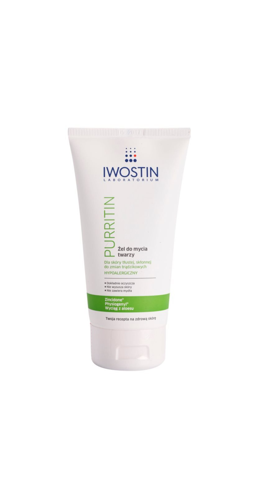 Iwostin Purritin - гель для умывания для жирной кожи, склонной к прыщам /   150  ml  / GTIN 5903263248934