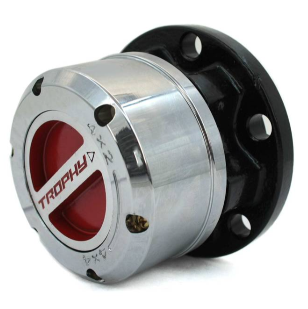 Колесные хабы, механические, для УАЗ (серия Trophy) красные