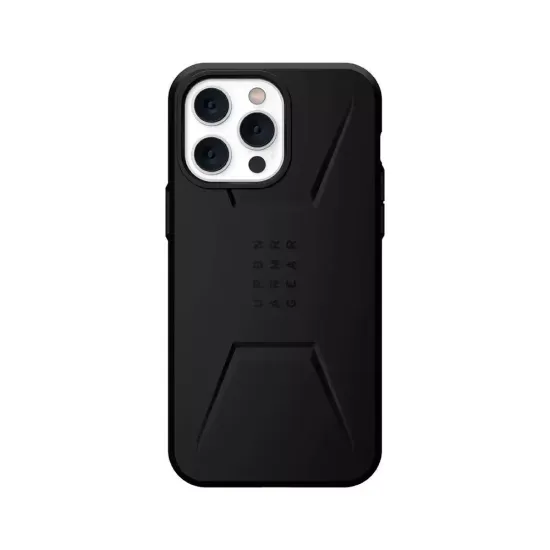 Чехол с поддержкой MAGSAFE Uag Civilian для iPhone 14 Pro 6.1", цвет черный (Black)