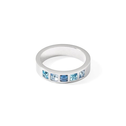 Кольцо Coeur de Lion Blue-Silver 17,7 0130/40-0717 56 размер 17,8