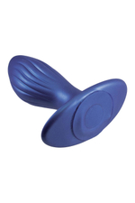 Синяя анальная пробка G Stuck Silicone Anal Plug - 12,5 см. (Цвет: синий)