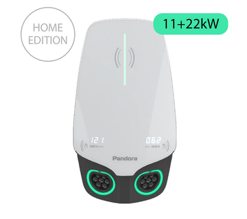 Настенная зарядная станция Pandora Wall-E DUO Home Edition AC 11+22 кВт