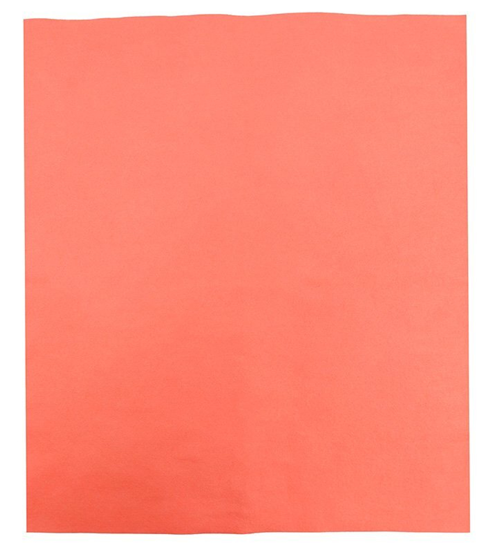 Салфетка из нетканой микрофибры (микроспан), 35х40 см, 100 г/м2, красный