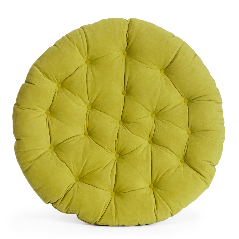 23/01 Матрац для кресла "Папасан" флок , олива, 23