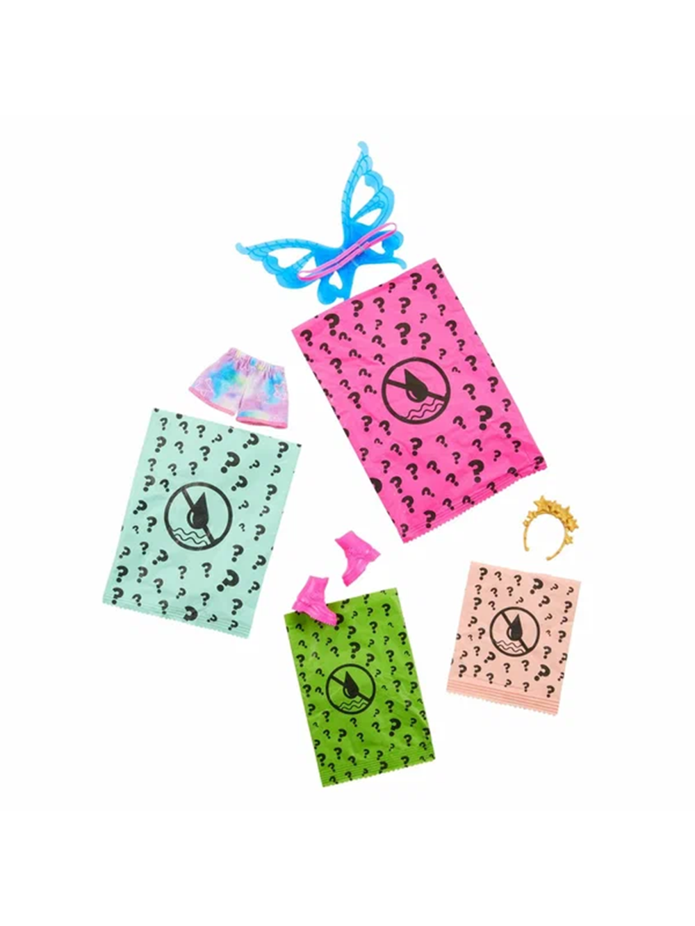 Кукла барби Color Reveal HJX61 Rainbow Galaxy — кукла-сюрприз «Галактика»