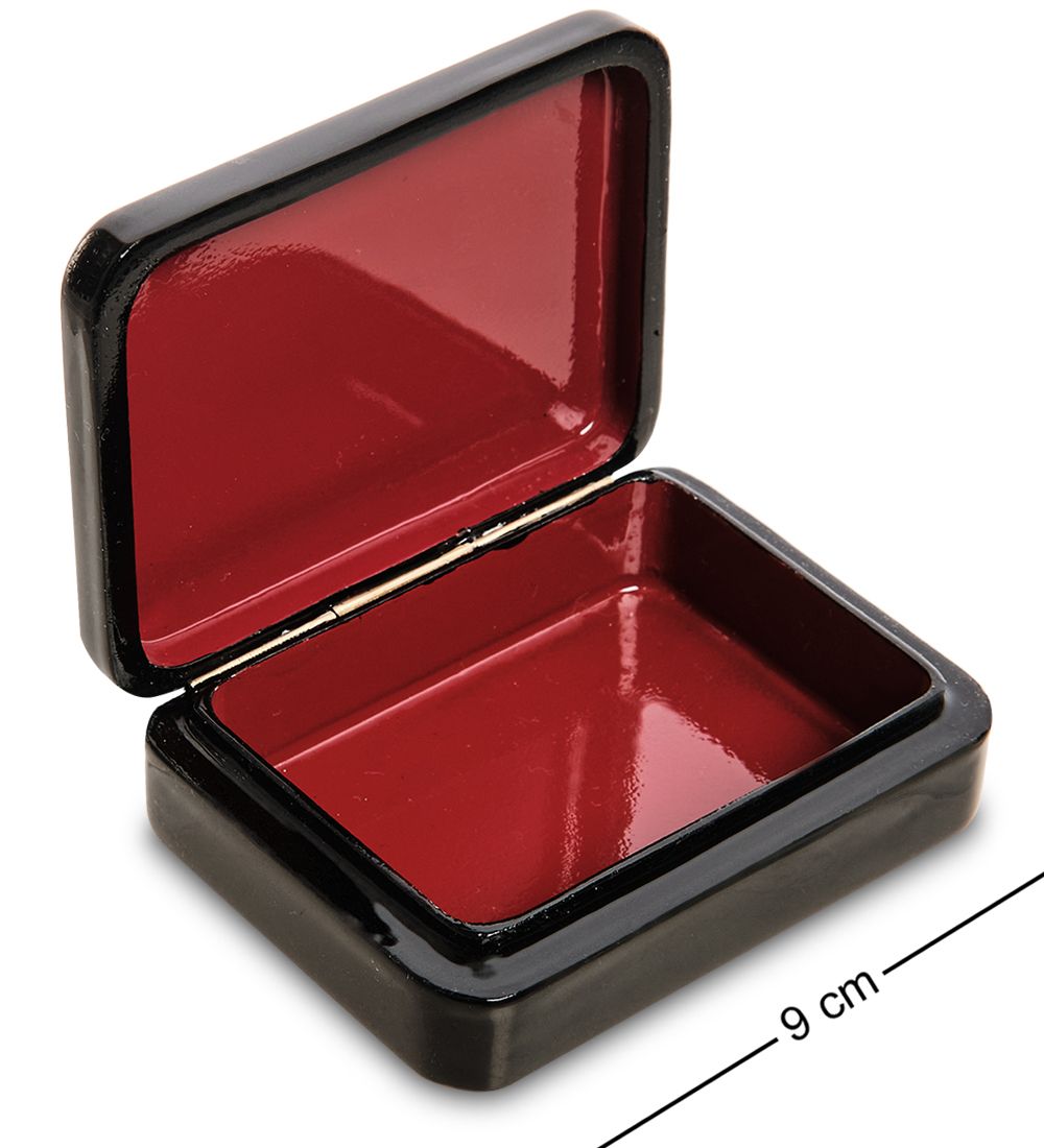 Народные промыслы ШК-55/169 Шкатулка «Лебеди» исп. Маркова