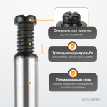 WDK-81080 Домкрат бутылочный, г/п 8 т, 200-380 мм