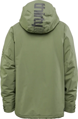 THIRTYTWO УТЕПЛЕННАЯ КУРТКА С ЗАВЯЗКАМИ, ОЛИВКОВЫЙ