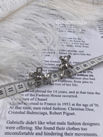 Уменьшитель размера джинс "Мишки" серебристый