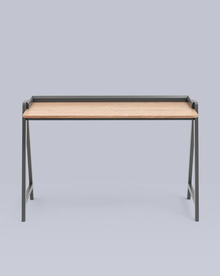 Стол письменный Pyramid 118*53 светлое дерево/серый