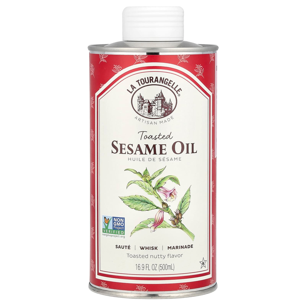 La Tourangelle, масло из обжаренного кунжута, 500 мл (16,9 жидк. унции)