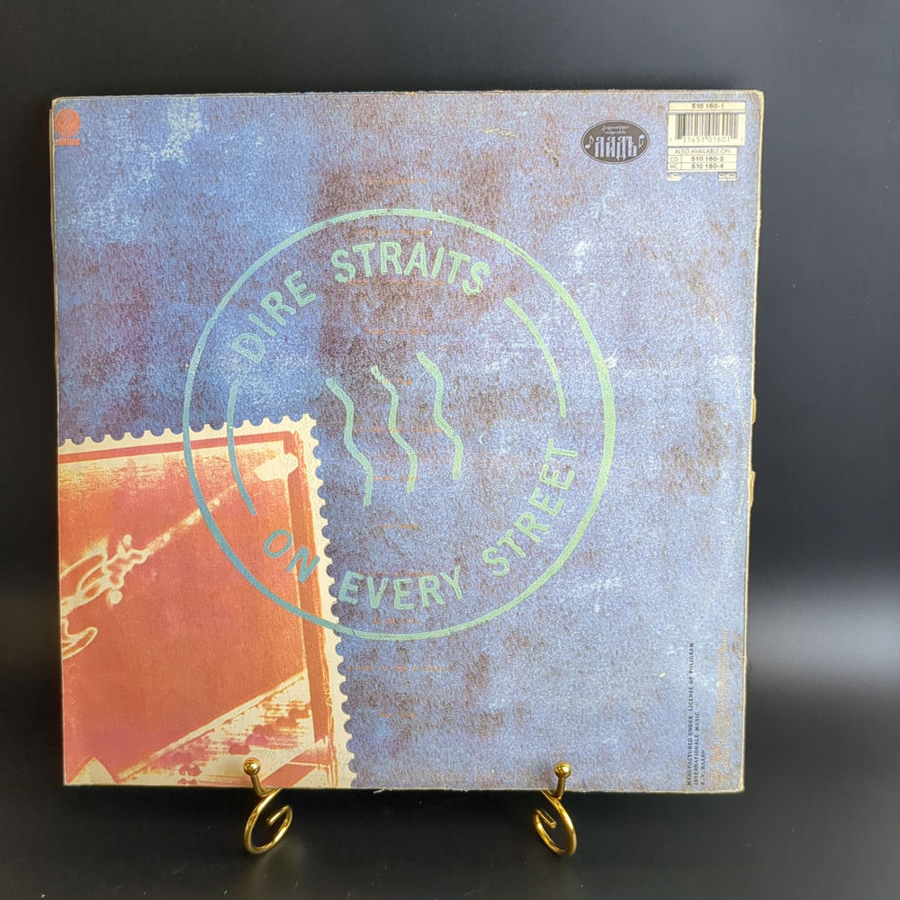 LP Dire Straits - On every street. Виниловая пластинка 12 дюймов. ЛАДЪ 1991 год