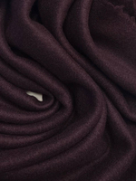 Шерсть лоден пальтовая Marzotto баклажановая