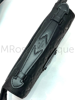 Мужская черная сумка слинг S-Lock Louis Vuitton премиум класса