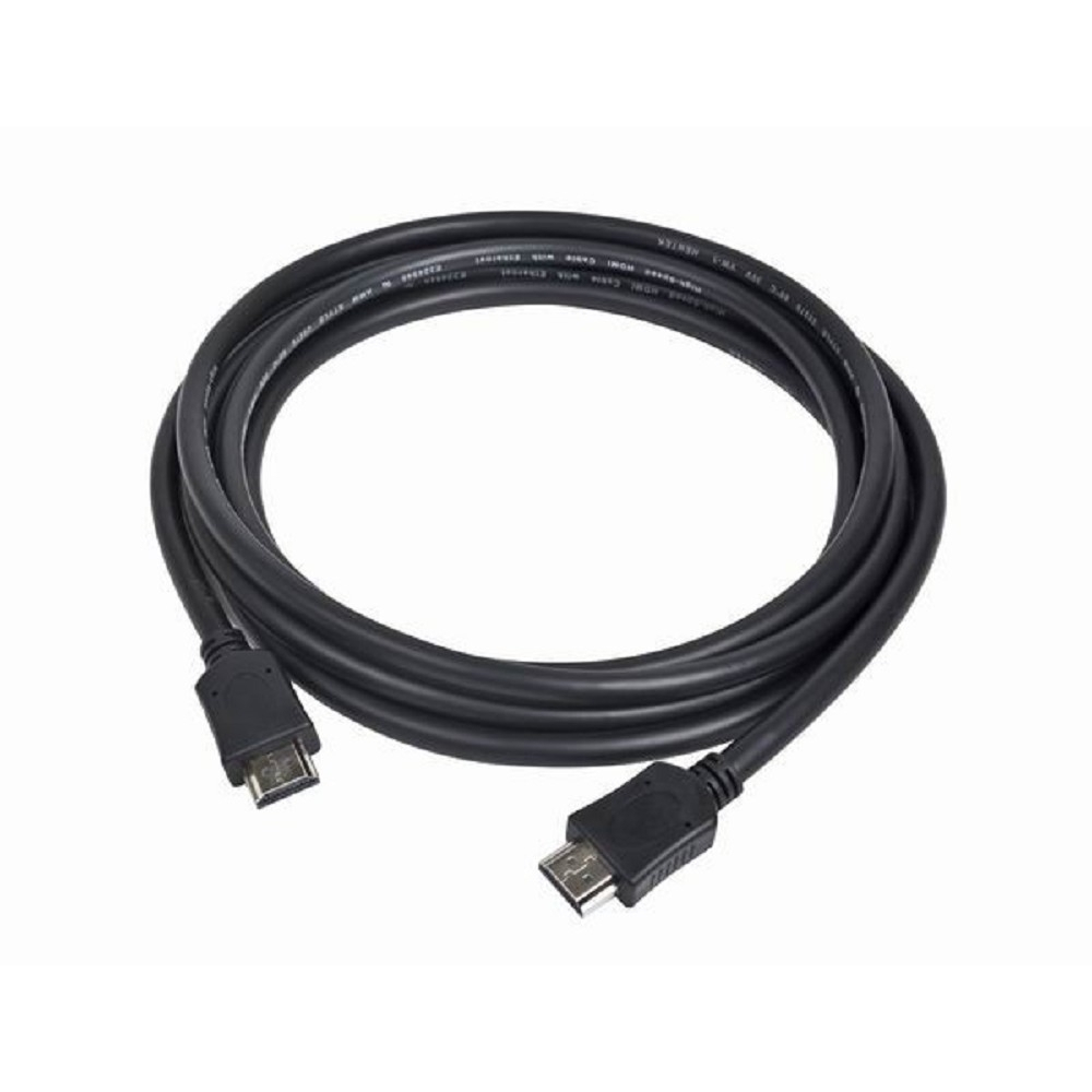 Кабель HDMI Cablexpert 19M/19M, v2.0, медь, позол.контакты, экран, 20м, черный, пакет [CC-HDMI4-20M]