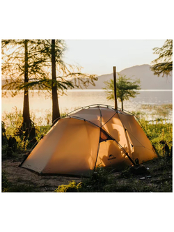 Палатка Naturehike Massif Solo 1-местная, алюминиевый каркас, песочная