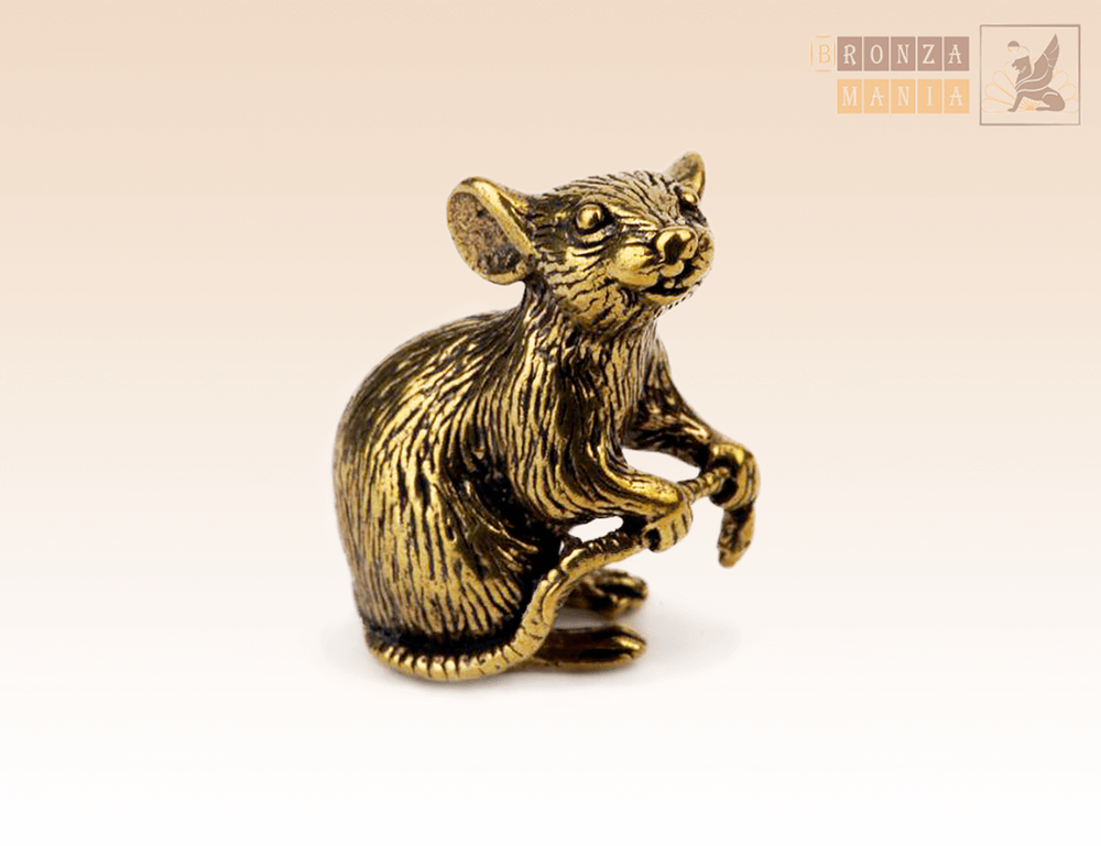 фигурка Мышь с хвостом