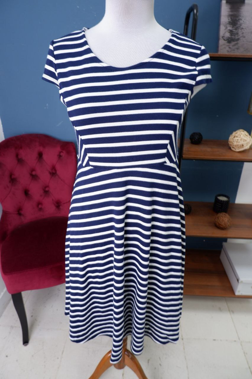 Платье Blooming Marvellous  в полоску 46 размер