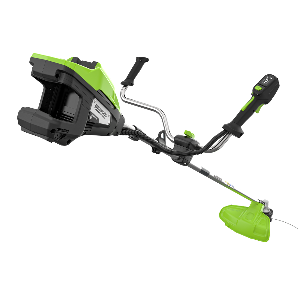 Триммер аккумуляторный Greenworks TB13L, 82V, 1,3 кВт, 43 см, бесщеточный, c 1 х АКБ 2,5 Ач и ЗУ (TB13LUA)