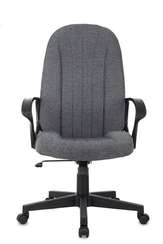 Кресло руководителя Бюрократ T-898AXSN серый 3C1 крестов. пластик