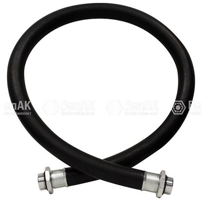 Шланг БАК.99001 резиновый 3/4" 4 м фитингами в сборе для насосов и пистолетов БелАК