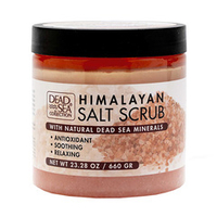 Скраб для тела с Гималайской Солью и минералами Мертвого моря DSC Himalayan Salt Scrub 660г