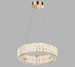 5071/60L HALL ODL24 613 золото/прозрачный/металл/хрусталь/стекло Люстра LED 46W 3700K VERSION