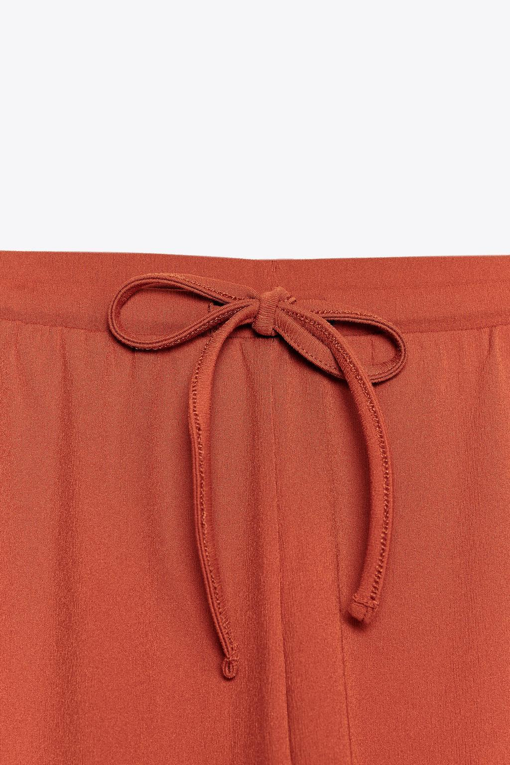 Брюки straight-leg из рельефной ткани