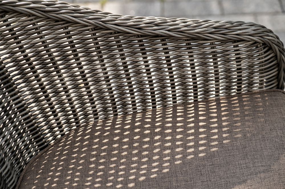 "Равенна" обеденная группа плетеная, цвет графит