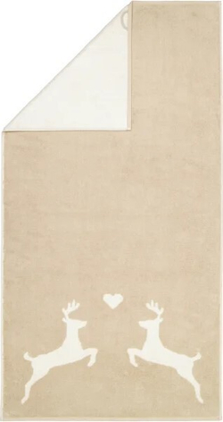 Полотенце 70х140 Cawo 6228 бежевое