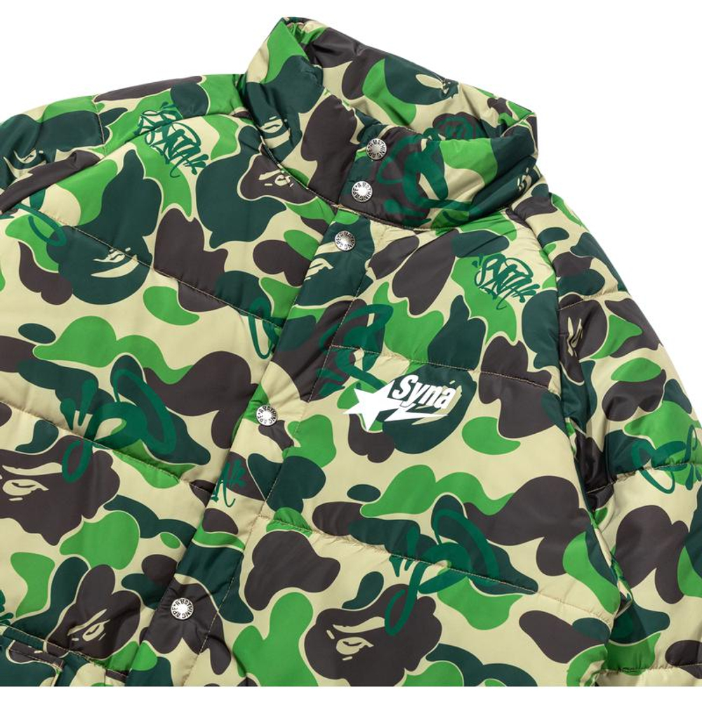 A Bathing Ape Bathing Ape X Spotify X Syna By Central Cee Fw25 Down Куртка