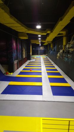 Батутная арена "ЗВЕЗДА" в сборе