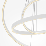 Подвесная светодиодная люстра Maytoni Rim MOD058PL-L100WK