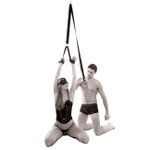 Бондаж для фиксации Fantasy Strap (Цвет: черный)