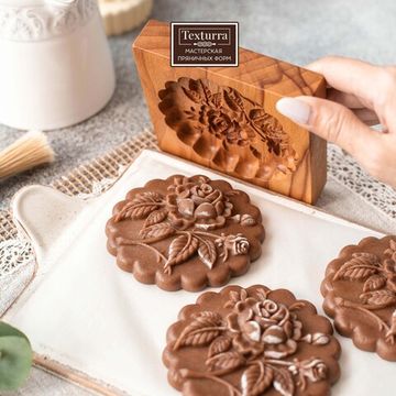 Пряничная форма Прованская роза