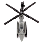 Конструктор блочный Аусини Армия " Вертолёт, 61эл. коробка A807-H26101