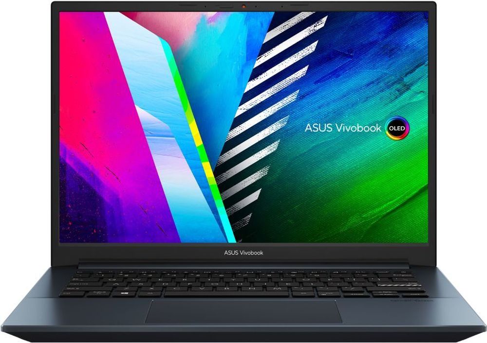 Ноутбук ASUS Vivobook Pro 14 OLED K3400PA-KM017W, 14&amp;quot; (2880х1800) OLED 90Гц/Intel Core i5-11300H/8ГБ DDR4/512ГБ SSD/Iris Xe Graphics/Windows 11 Home, синий [90NB0UY2-M02100]