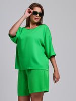 Блузка Летний драйв-2 Виотекс ЯРКО-ЗЕЛЁНЫЙ