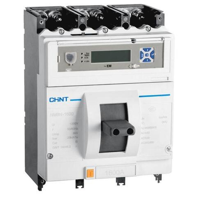 Выключатель автоматический 4п 1250А 70кА NM8N-1600Q EM с электрон. расцеп. LCD (R) CHINT 263144
