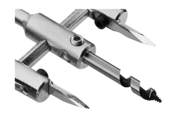 Сверло ЗУБР ″Мастер″ регулируемое по дереву, двухрезцовое ″Балеринка″, d=40-120мм, 1-30мм, в блистер