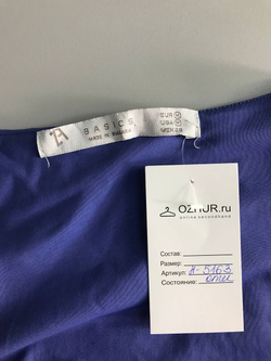 Топ Zara лаконичный, маркировка М, визуально 46 размер