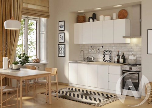 Кухня Челси 2;0м (белый/белый/сонома)